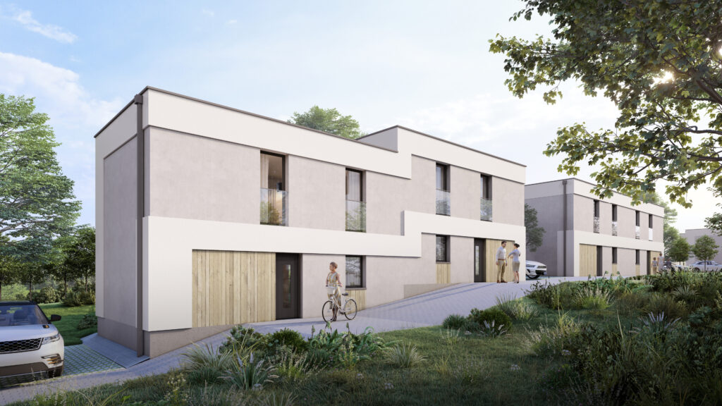 Wizualizacja budynku Beskidzka 366 Rehouse Development Rzeszów