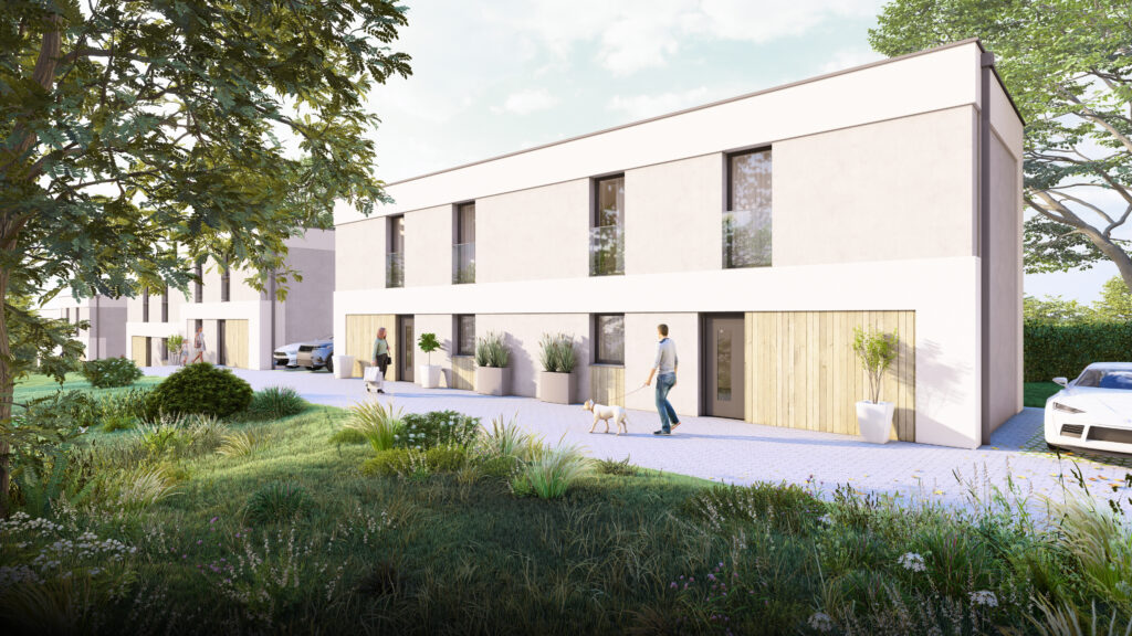 Wizualizacja budynku Beskidzka 366 Rehouse Development Rzeszów